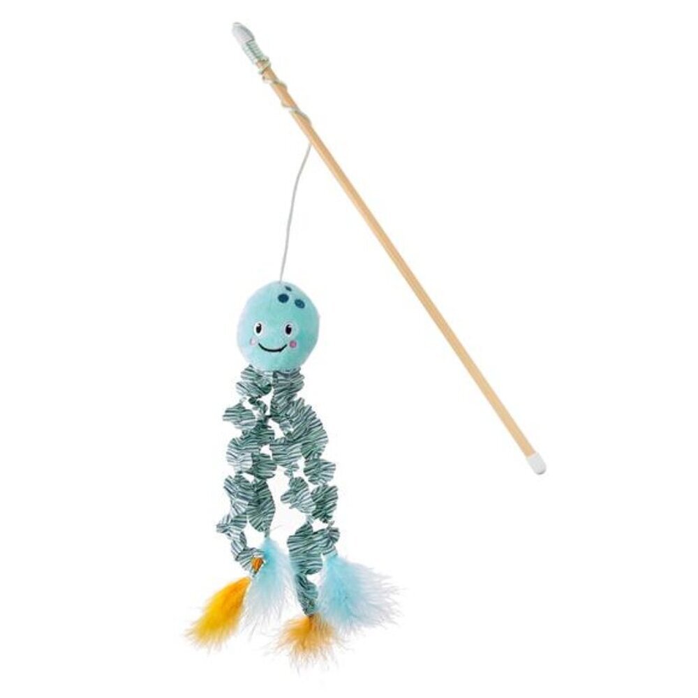 Cat Toy - Jellyfish Teaser with Catnip